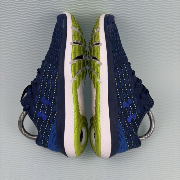 Under Armour Threadborne Slingflex Running Shoes Youth Size 5Y 1296955 997 Blue - Picture 6 of 9